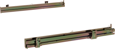 NEFF Z1608CX0 - Clip-Vollauszug, Edelstahl